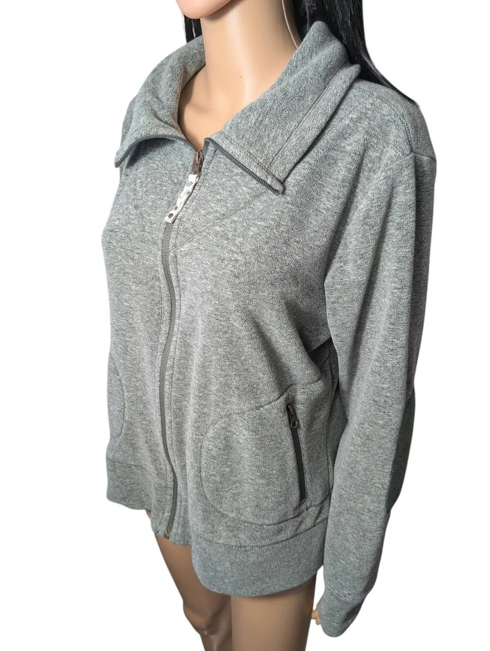 Lole Sage Green Fleece Full Zip